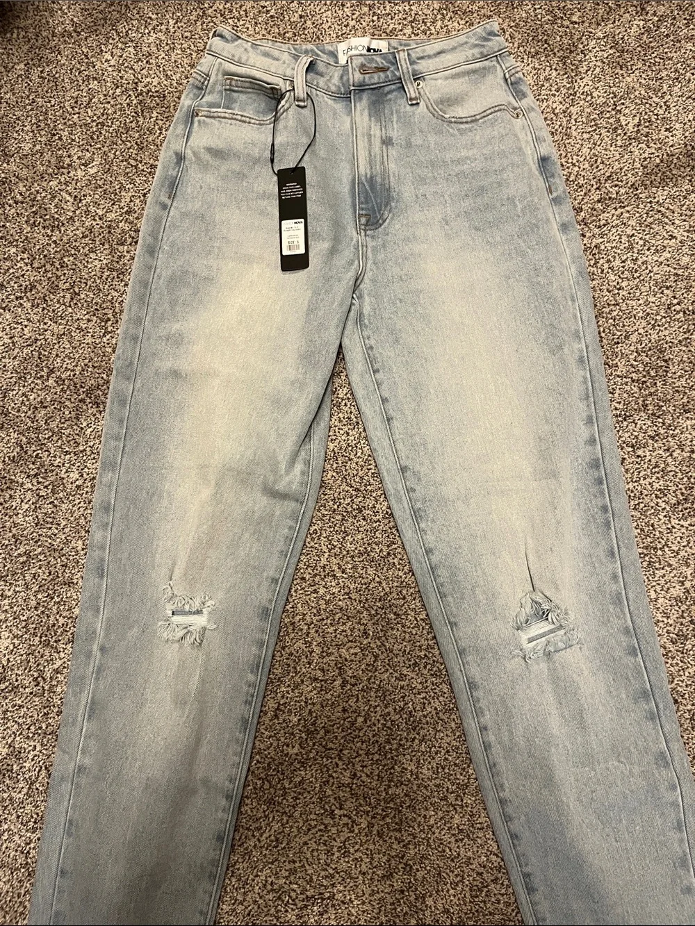 Brand new Women's Light Blue Straight Leg Jeans